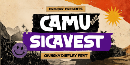 Camu Sicavest Font Poster 1