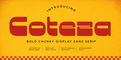 Coteza Font Poster 1