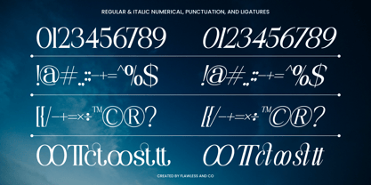 Nectavia Font Poster 9