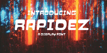 Rapidez Font Poster 1