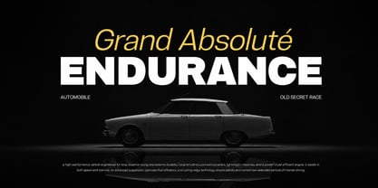 Grand Bernabeu Font Poster 4