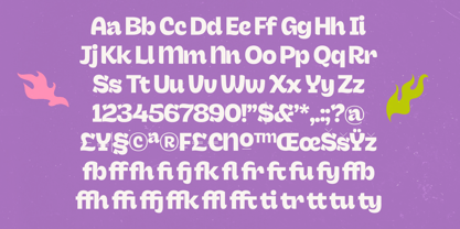 Wacky Font Poster 7