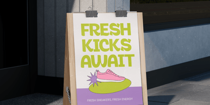 Wacky Font Poster 9