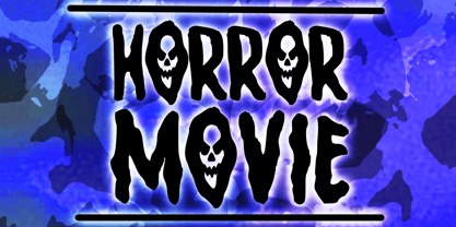 Ghost Grim Font Poster 2