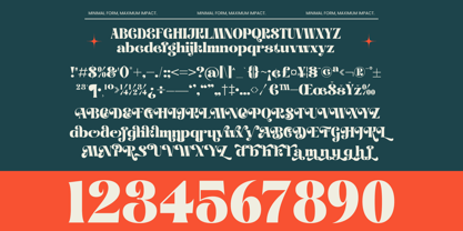 Charm Thebite Font Poster 10