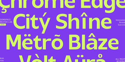 Atelion Font Poster 3