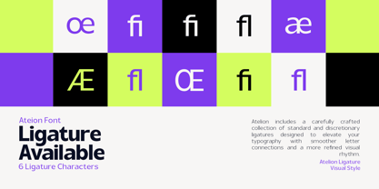 Atelion Font Poster 14