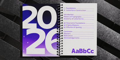 Atelion Font Poster 6
