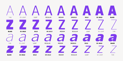 Atelion Font Poster 2