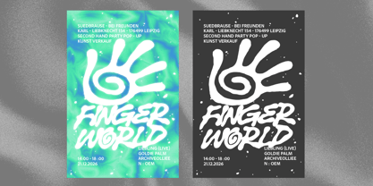 Signer Font Poster 6