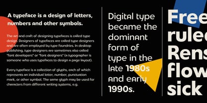 Bausik Sans Font Poster 4