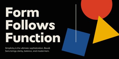 Bausik Sans Font Poster 7