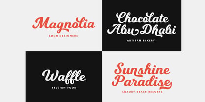 Milano Perla Script Font Font Poster 4