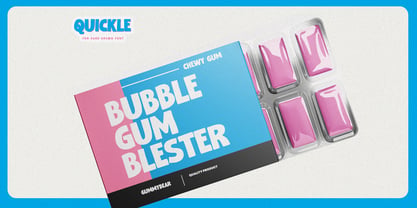Quickle Font Poster 7