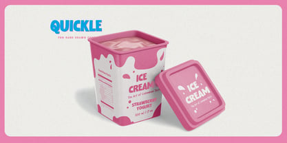 Quickle Font Poster 5
