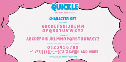 Quickle Font Poster 6