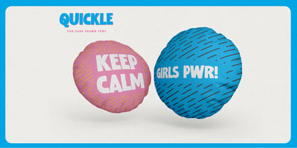 Quickle Font Poster 2