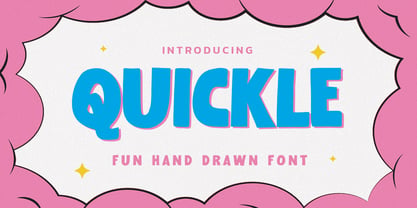 Quickle Font Poster 1