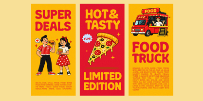 Biscova Font Poster 4