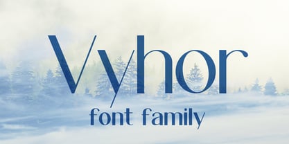 Vyhor Font Poster 1