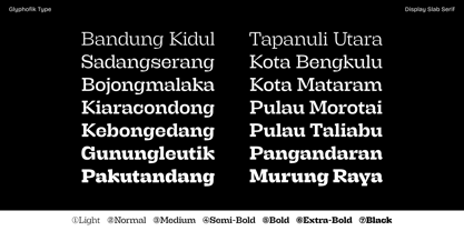 Brikton Slab Font Poster 5