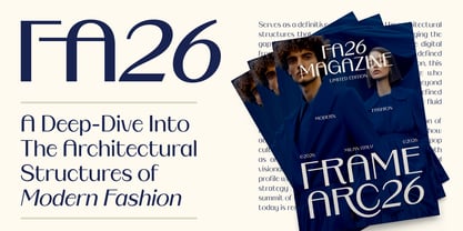 Binaru Font Poster 5