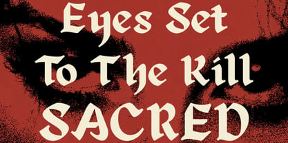 Elgarde Font Poster 6