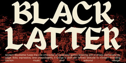 Elgarde Font Poster 4
