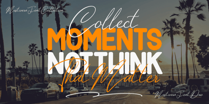 Mostivera Script Font Poster 7