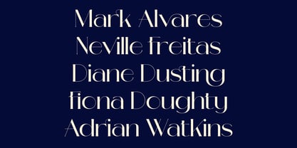Lonela Font Poster 6