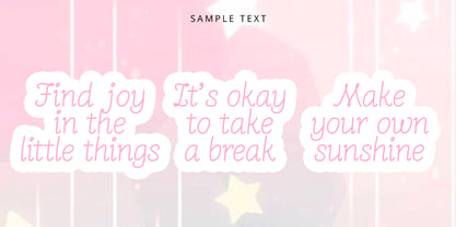 Nm SoftBreeze Font Poster 2