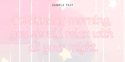 Nm SoftBreeze Font Poster 3