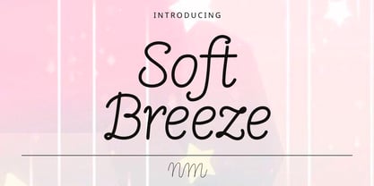 Nm SoftBreeze Font Poster 1