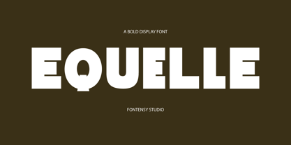 Equelle Font Poster 1