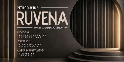 Ruvena Normal Font Poster 1