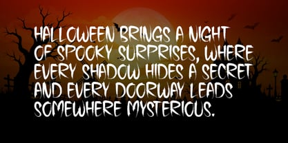 Dark District Font Poster 4