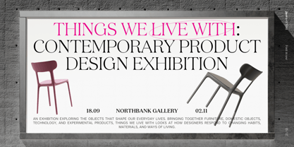 JUST Serif Font Poster 15