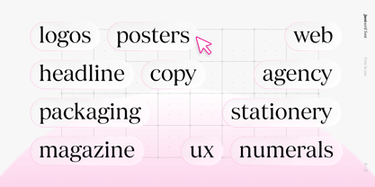 JUST Serif Font Poster 10