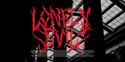 School Silence Display Font Poster 4
