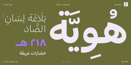OT Magnet Arabic Font Poster 4