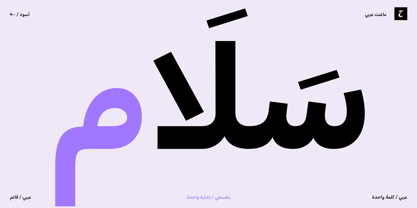 OT Magnet Arabic Font Poster 1