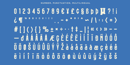 Gramola Font Poster 13