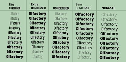 Olfactory Font Poster 7