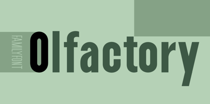 Olfactory Font Poster 1