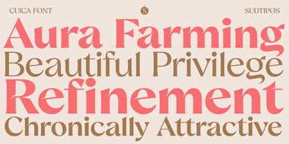 Cuica Font Poster 6