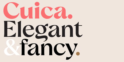 Cuica Font Poster 1