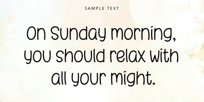 Nm Smalltalk Font Poster 3