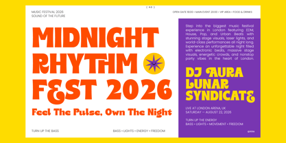 Retro Masters Font Poster 6