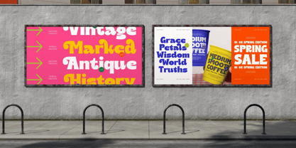 Retro Masters Font Poster 7