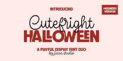 Cutefright Halloween Font Poster 1